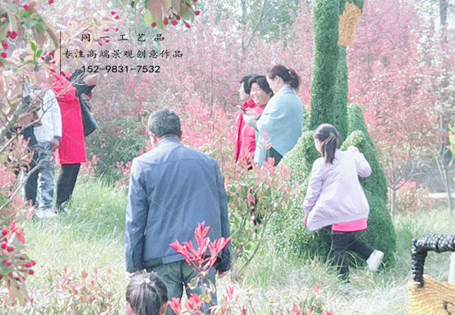 稻草工藝品海棠節(jié)