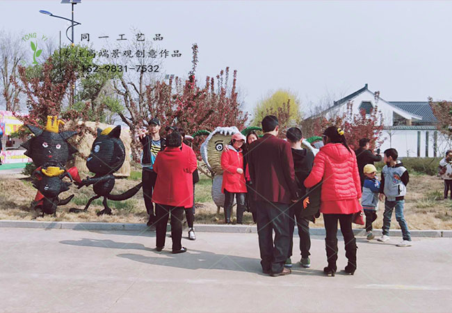 稻草工藝品海棠節(jié)