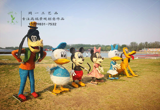 稻草工藝品迪士尼系列 稻草工藝品迪士尼系列