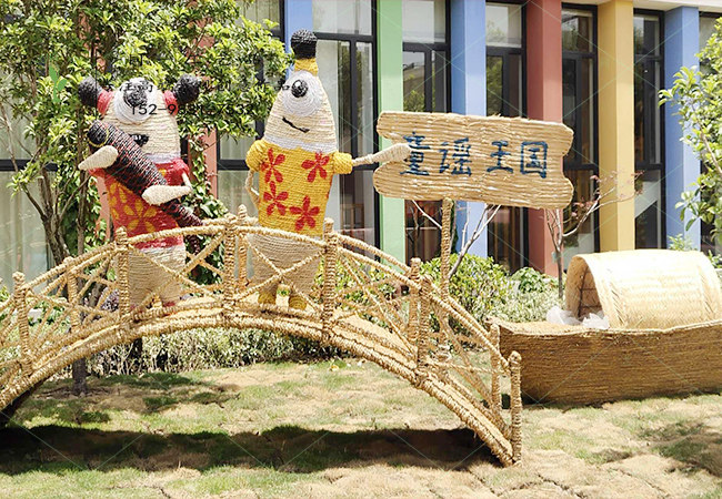 稻草工藝品卡通系列童謠王國(guó) 稻草工藝品卡通系列童謠王國(guó)