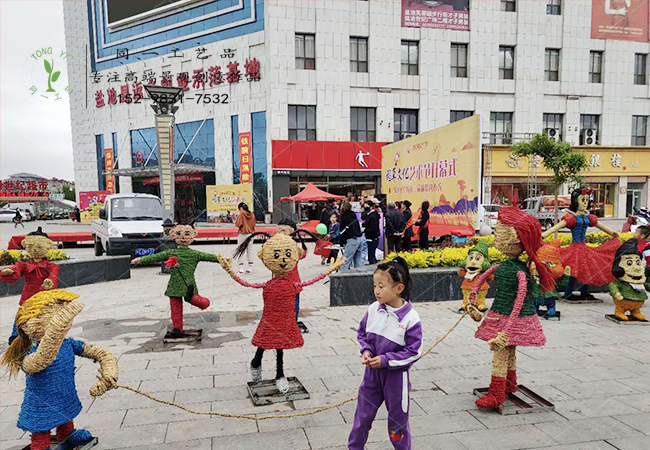 寧夏鹽池客戶稻草工藝品案例圖6 寧夏鹽池客戶稻草工藝品案例圖6