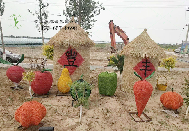 內(nèi)蒙古客戶稻草工藝品糧倉案例圖 內(nèi)蒙古客戶稻草工藝品糧倉案例圖