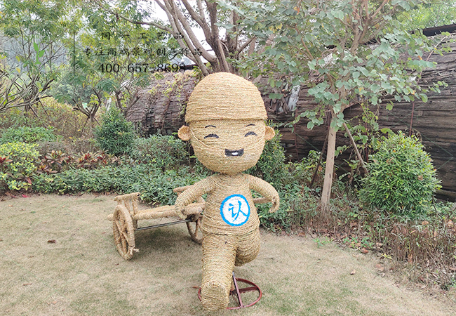 深圳大觀園景區(qū)稻草工藝品案例